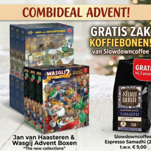 05 September 2026 | 2 Advent Kalenders | JvH + Wasgij | + Gratis Slowdowncoffee