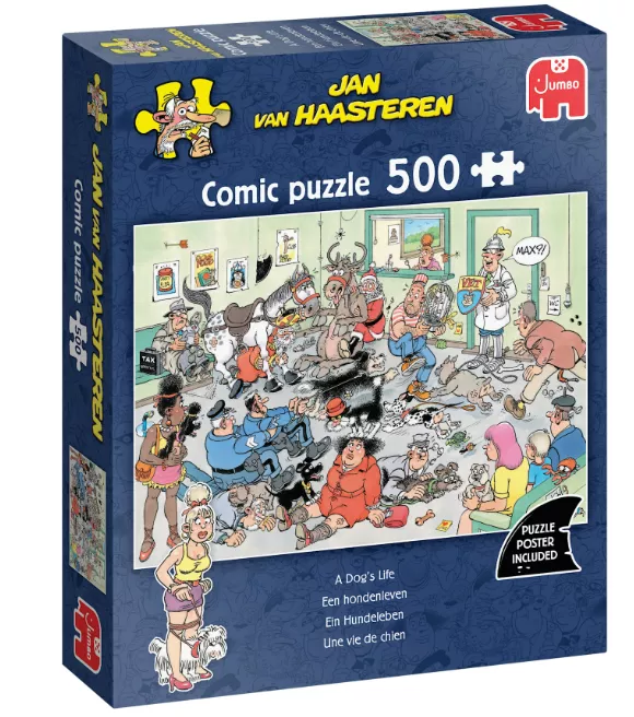 Jan van Haasteren Een Hondenleven – 500 stukjes